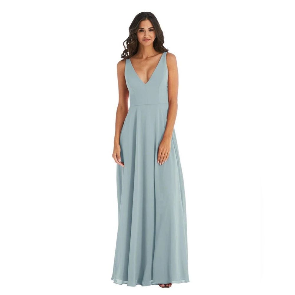 After Six party evenings bridesmaid dress. Color mist. Size 0